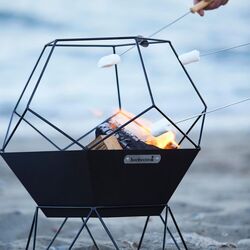 Castron pentru foc Barbecook Jura BC-WOO-6013 (Black) Thumb