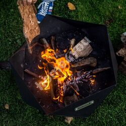 Castron pentru foc Barbecook Ural BC-WOO-6004 (Black) Thumb