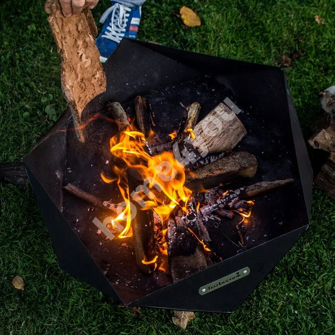 Castron pentru foc Barbecook Ural BC-WOO-6004 (Black) - 4