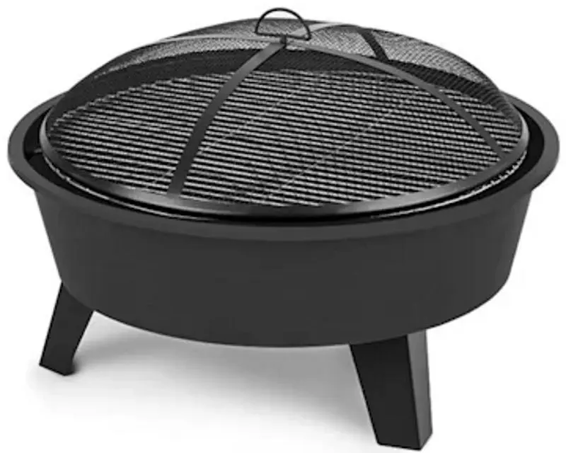 Castron pentru foc 2in1 Blumfeldt Nolana (Black)