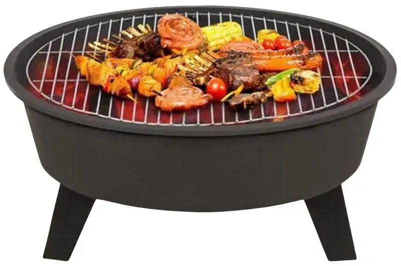 Castron pentru foc 2in1 Blumfeldt Nolana (Black)