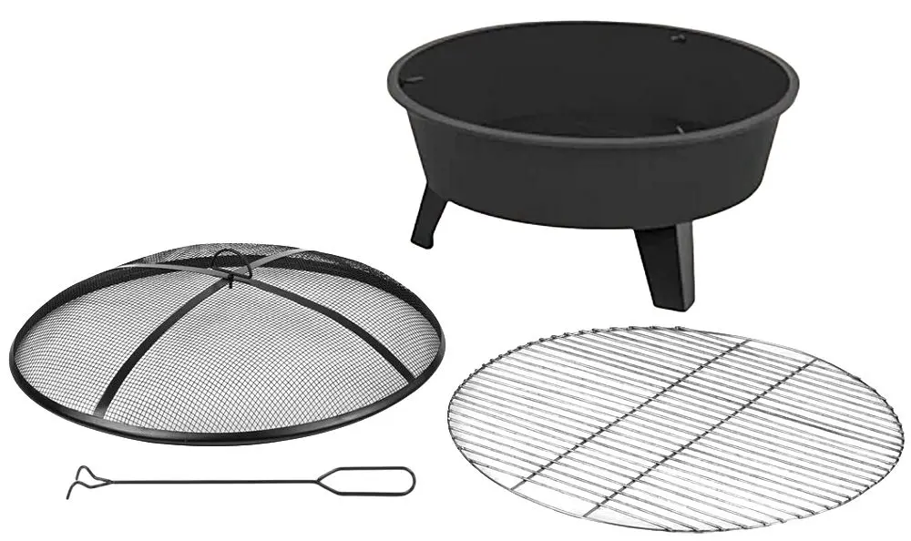 Castron pentru foc 2in1 Blumfeldt Nolana (Black)