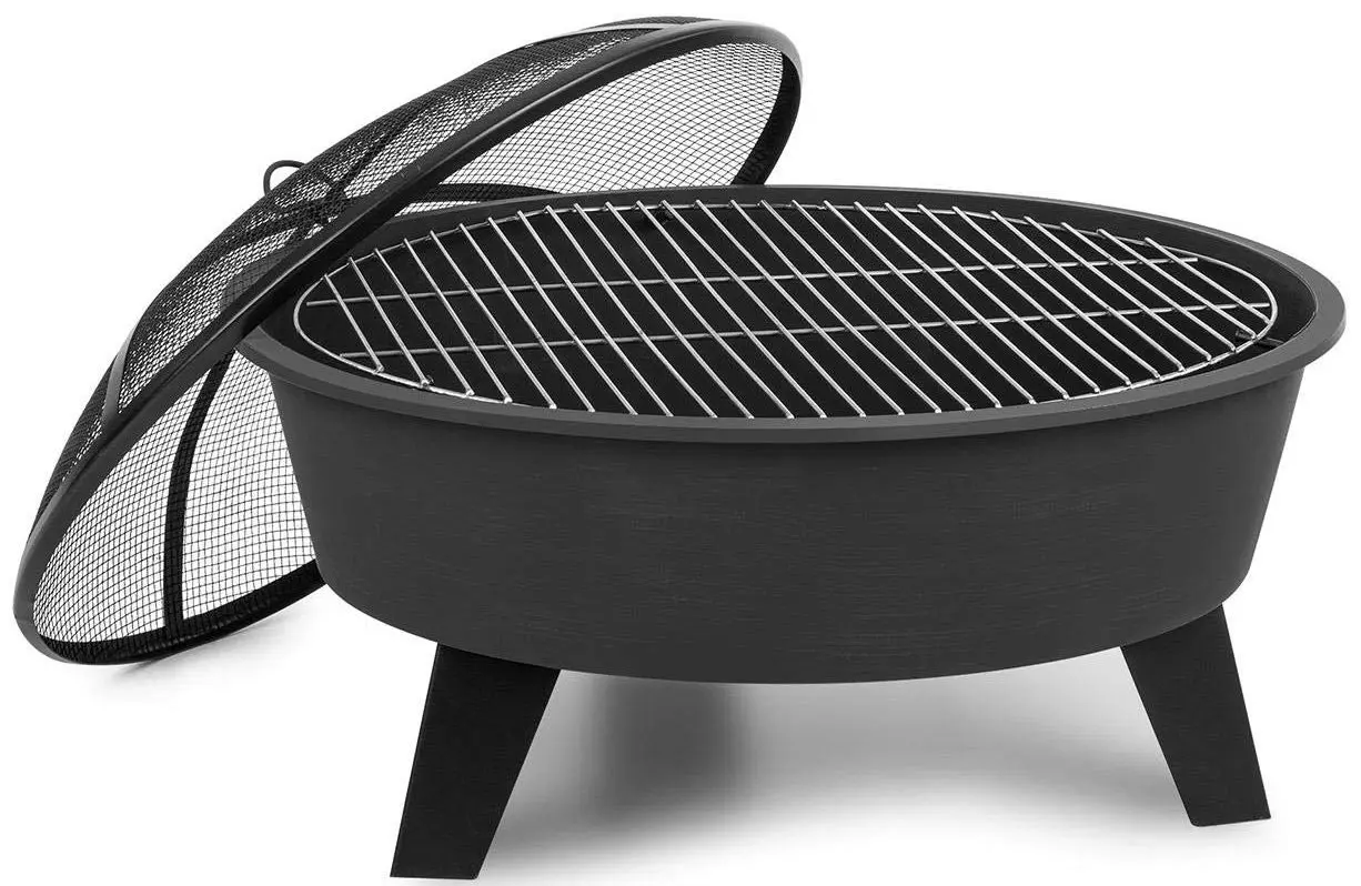 Castron pentru foc 2in1 Blumfeldt Nolana (Black)