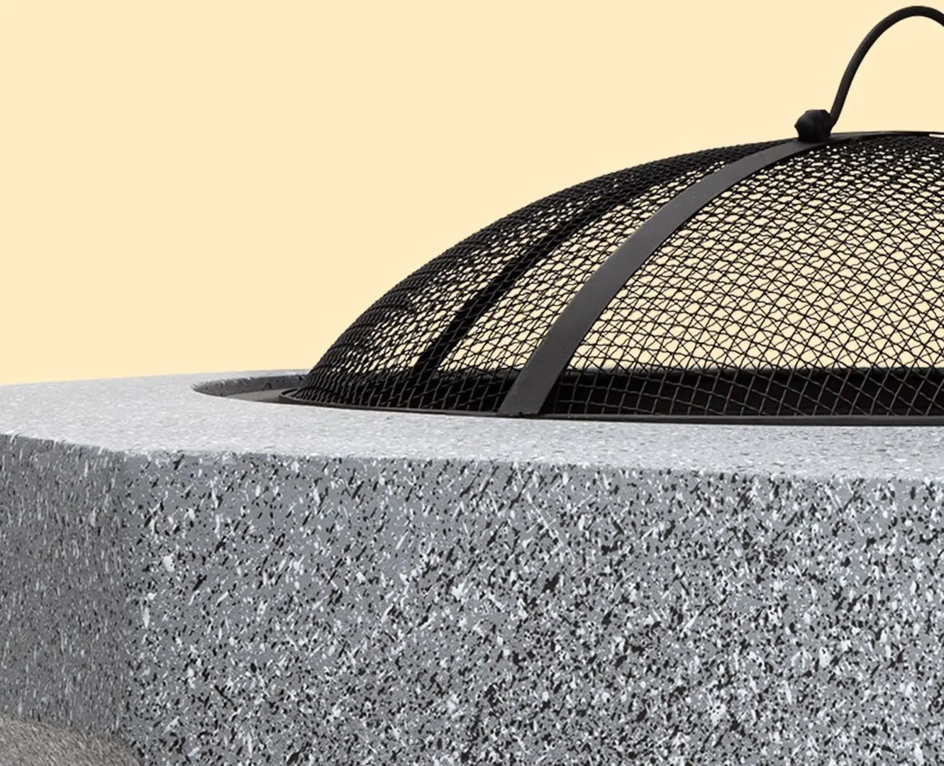 Castron pentru foc Blumfeldt Diamond (Grey)