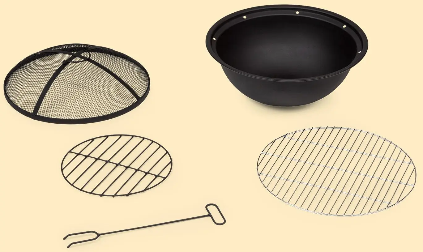 Castron pentru foc Blumfeldt Diamond (Grey)