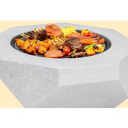 Castron pentru foc Blumfeldt Diamond (Light Grey) Thumb