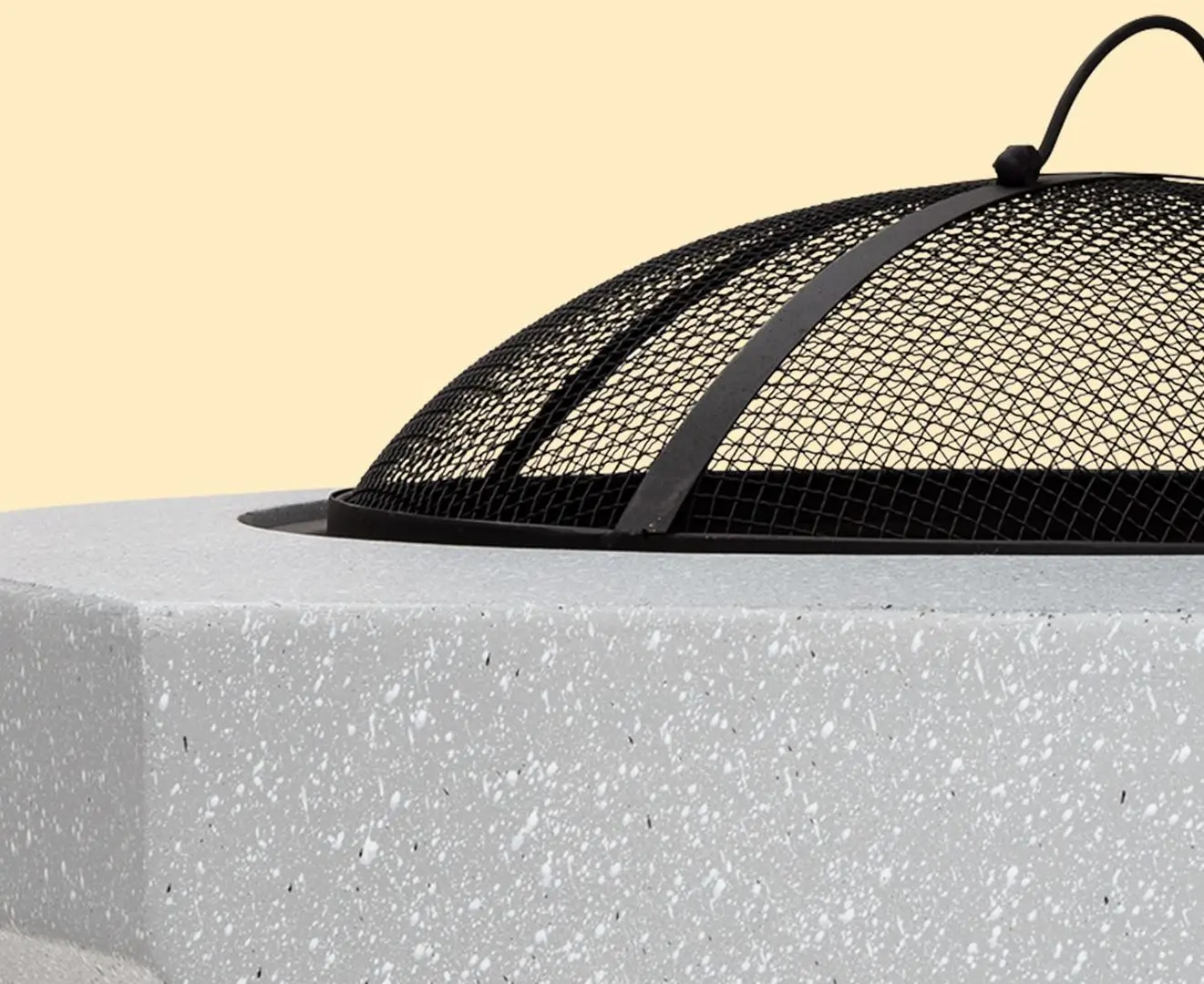 Castron pentru foc Blumfeldt Diamond (Light Grey)