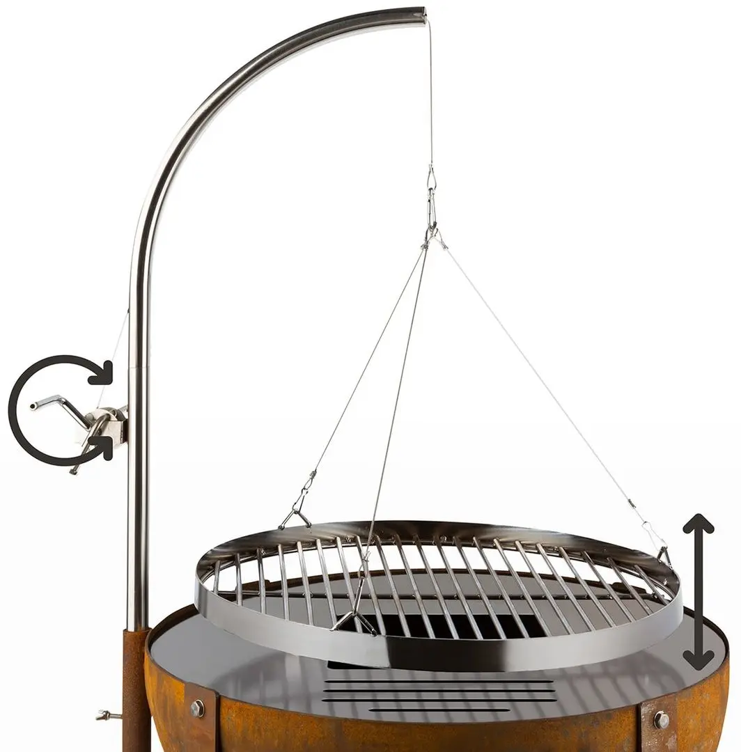 Castron pentru foc Blumfeldt Fire Globe (Rust)