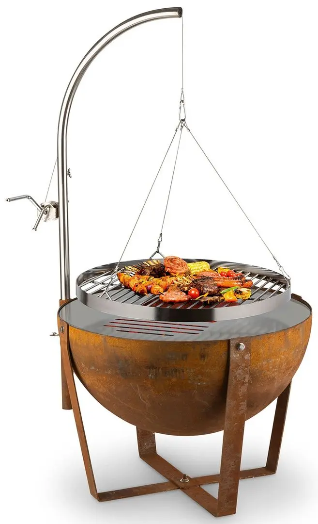 Castron pentru foc Blumfeldt Fire Globe (Rust)