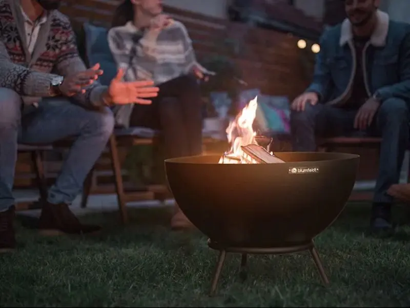 Чаша для костра Blumfeldt Fireball (Black)