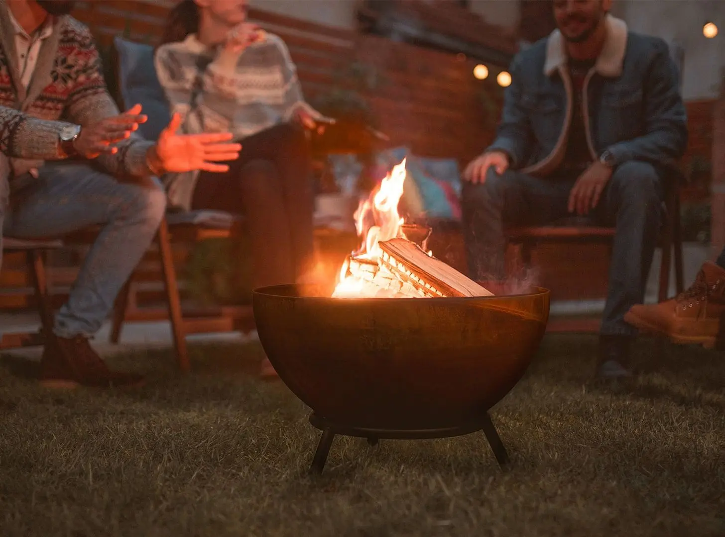 Чаша для костра Blumfeldt Fireball (Rust/Black) - 7