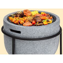 Castron pentru foc Blumfeldt Grail (Grey) Thumb