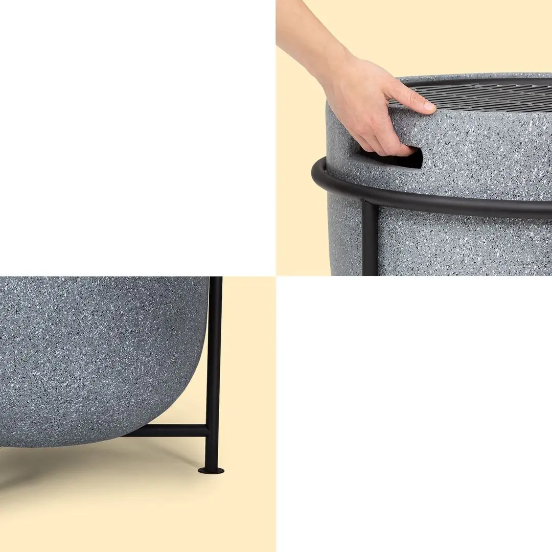 Castron pentru foc Blumfeldt Grail (Grey) - 5