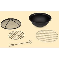 Castron pentru foc Blumfeldt Grail (Grey) Thumb