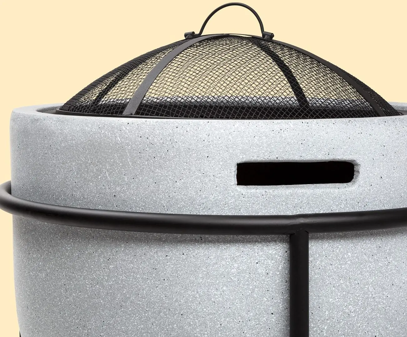 Castron pentru foc Blumfeldt Grail (Light Grey) - 4