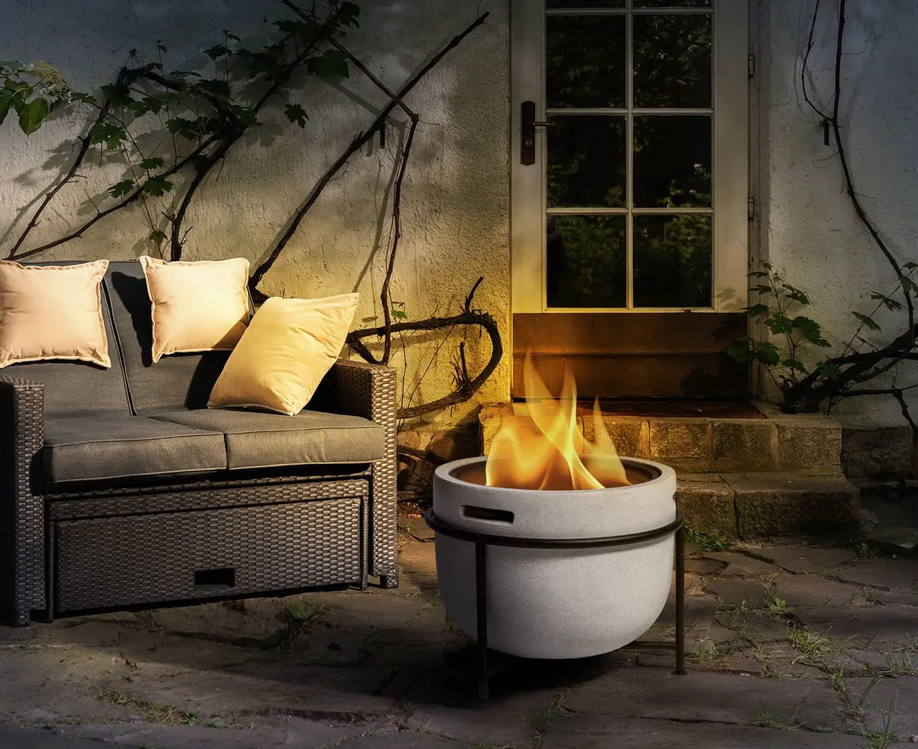 Castron pentru foc Blumfeldt Grail (Light Grey) - 7