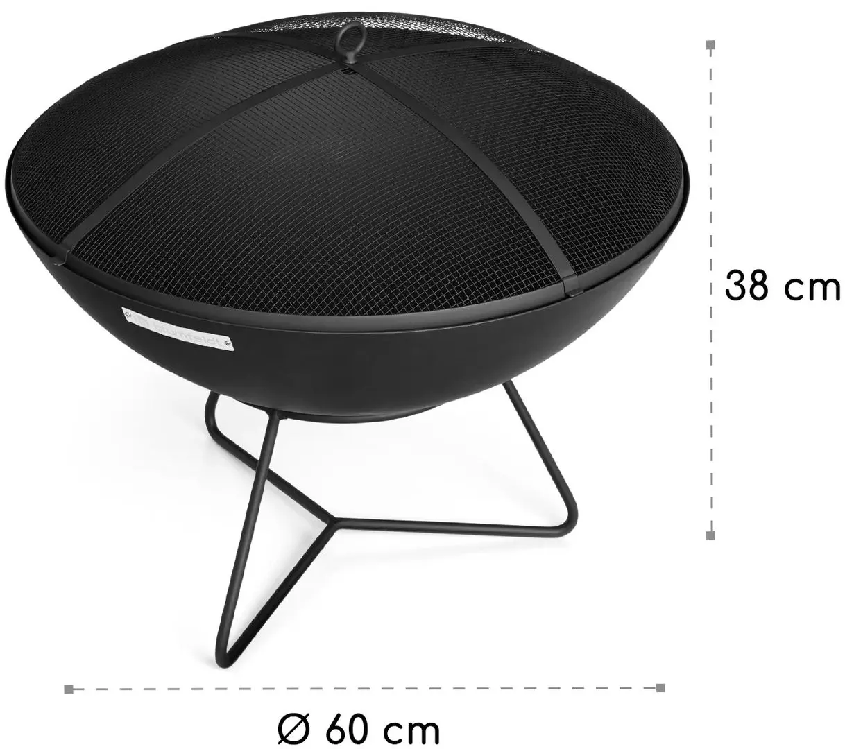 Castron pentru foc Blumfeldt Orbit (Black) - 2