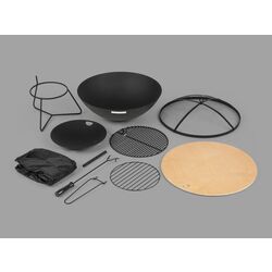 Castron pentru foc Blumfeldt Orbit (Black) Thumb