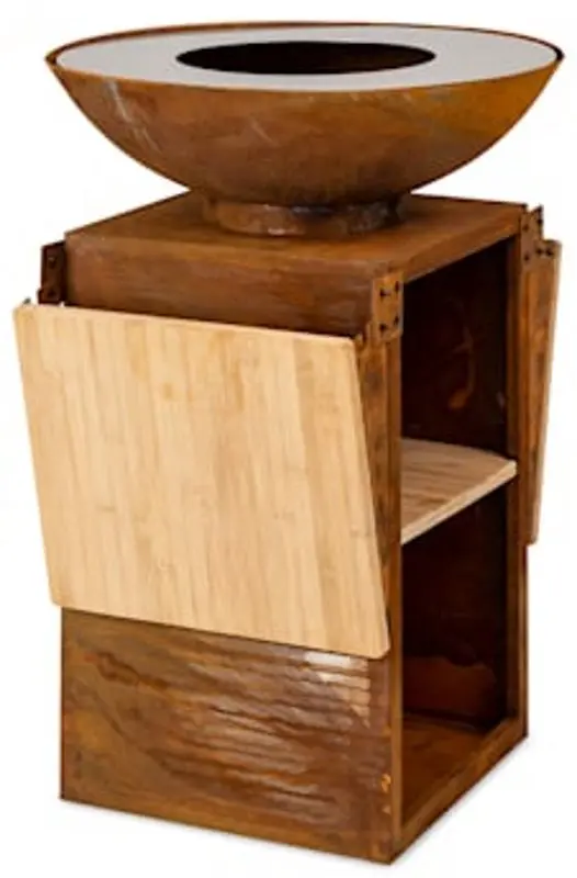 Castron pentru foc Blumfeldt Savage 2.0 Tall (Rust) - 3