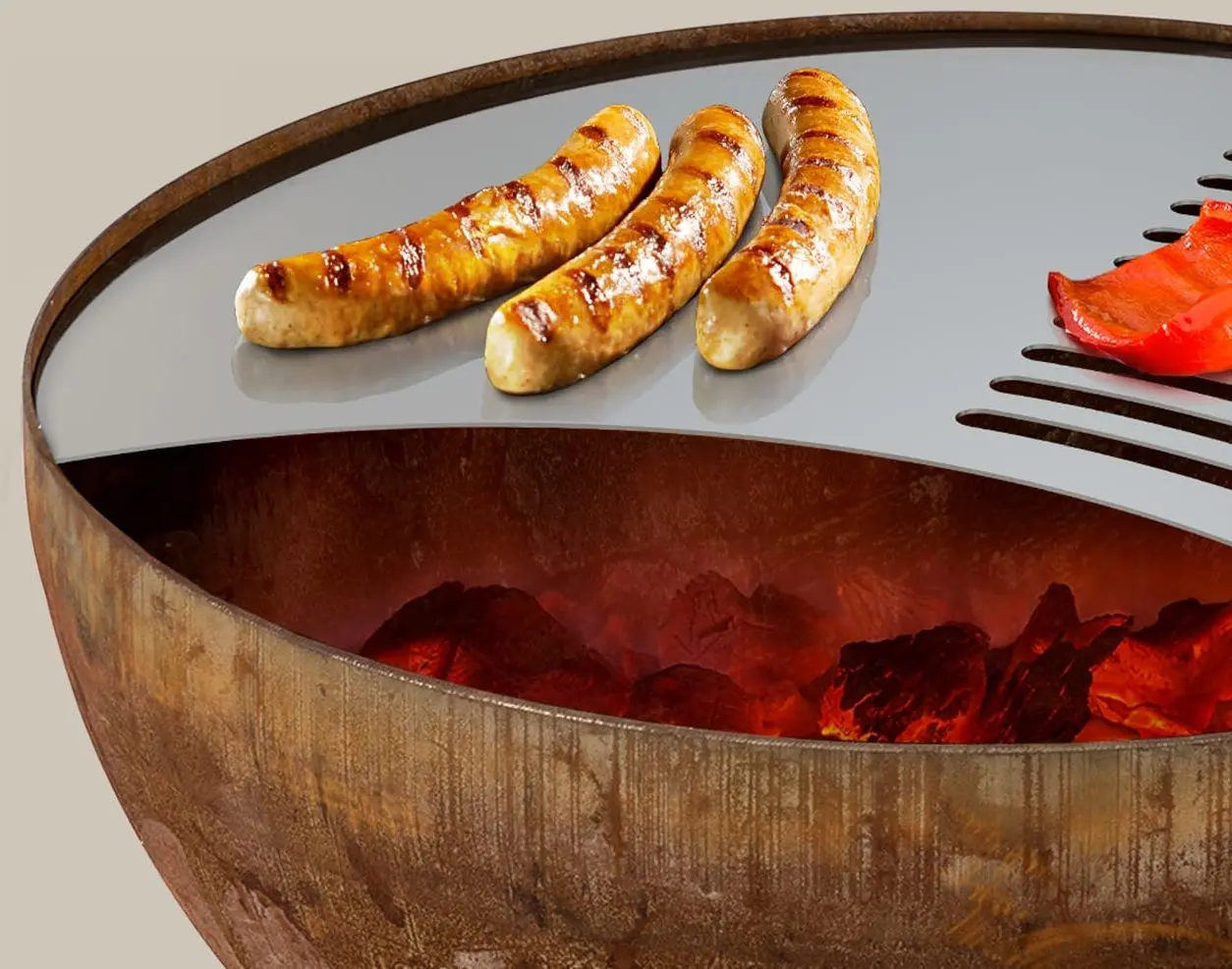 Чаша для костра Blumfeldt Savage (Rust) - 4