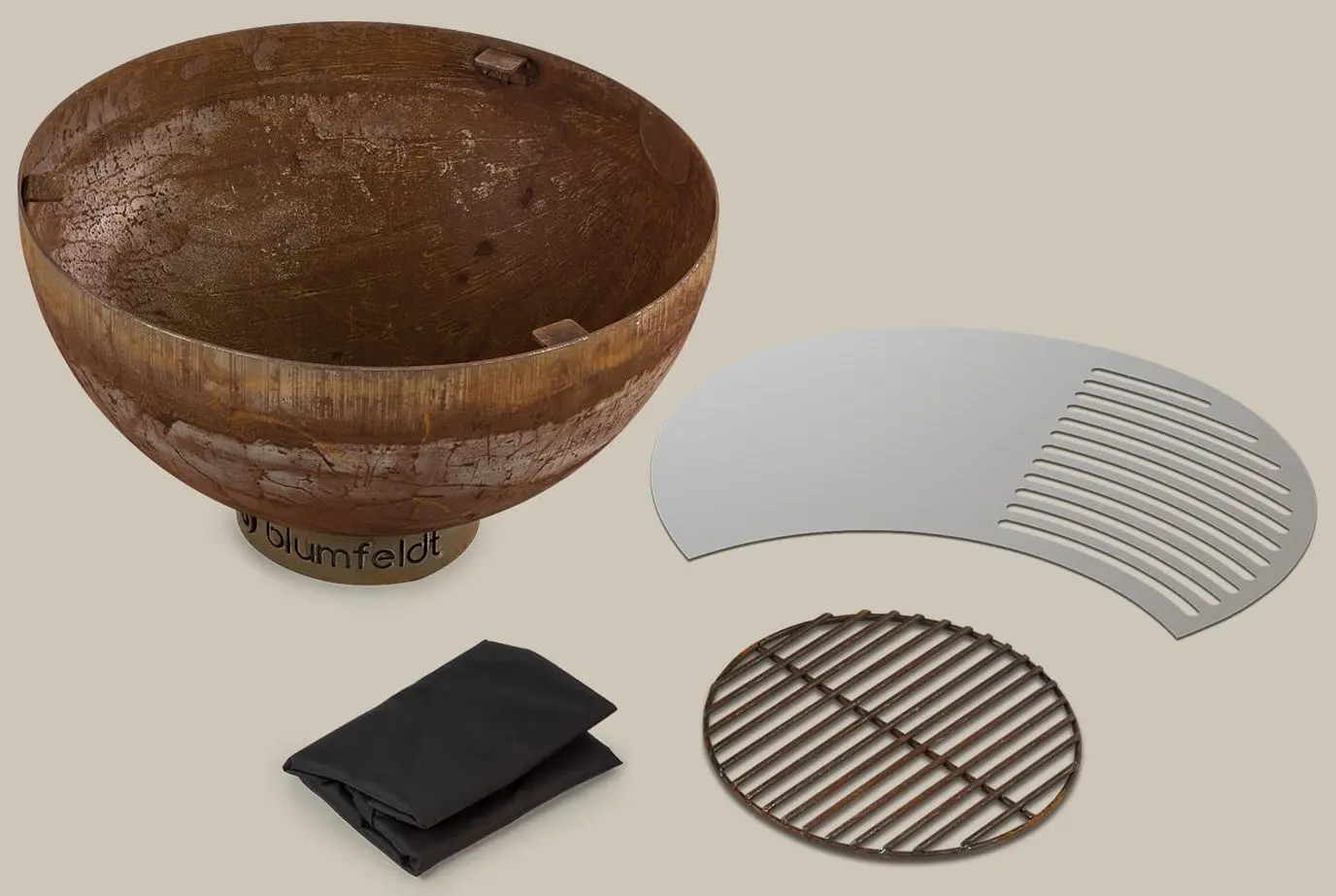 Чаша для костра Blumfeldt Savage (Rust) - 7