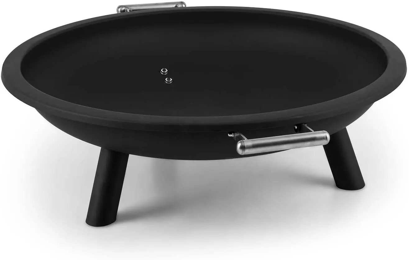 Castron pentru foc Blumfeldt Trino Feuerschale Feuerkorb (Black)
