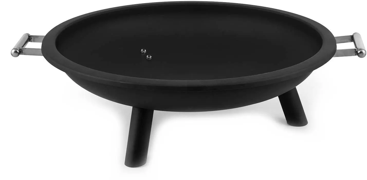 Castron pentru foc Blumfeldt Trino Feuerschale Feuerkorb (Black)