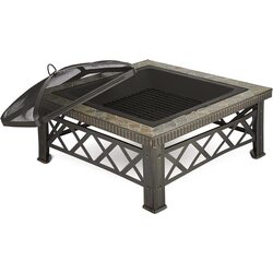 Чаша для костра с крышкой Blumfeldt Merano (Black) Thumb