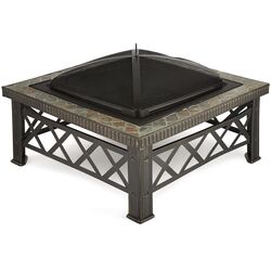 Чаша для костра с крышкой Blumfeldt Merano (Black)