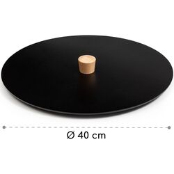 Capac pentru bolul de foc Blumfeldt Firebowl Savage Lid (Black) Thumb