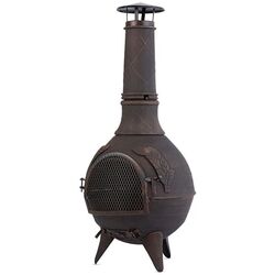 Уличный чугунный камин Blumfeldt Augustus (Bronze) Thumb