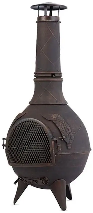 Уличный чугунный камин Blumfeldt Augustus (Bronze) - 2