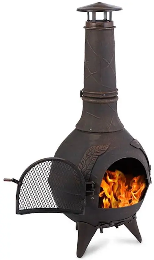 Уличный чугунный камин Blumfeldt Augustus (Bronze) - 4