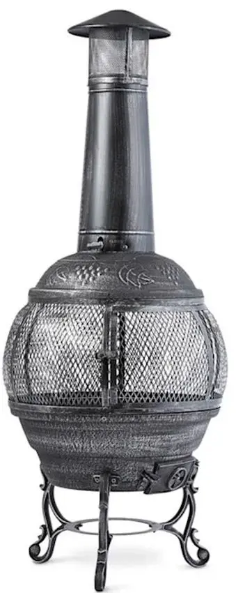 Semineu de terasa din fonta Blumfeldt Flavius (Silver) - 4