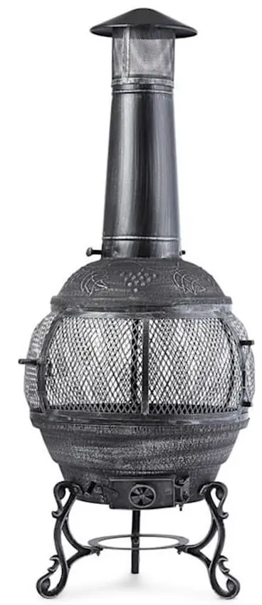 Semineu de terasa din fonta Blumfeldt Flavius (Silver)