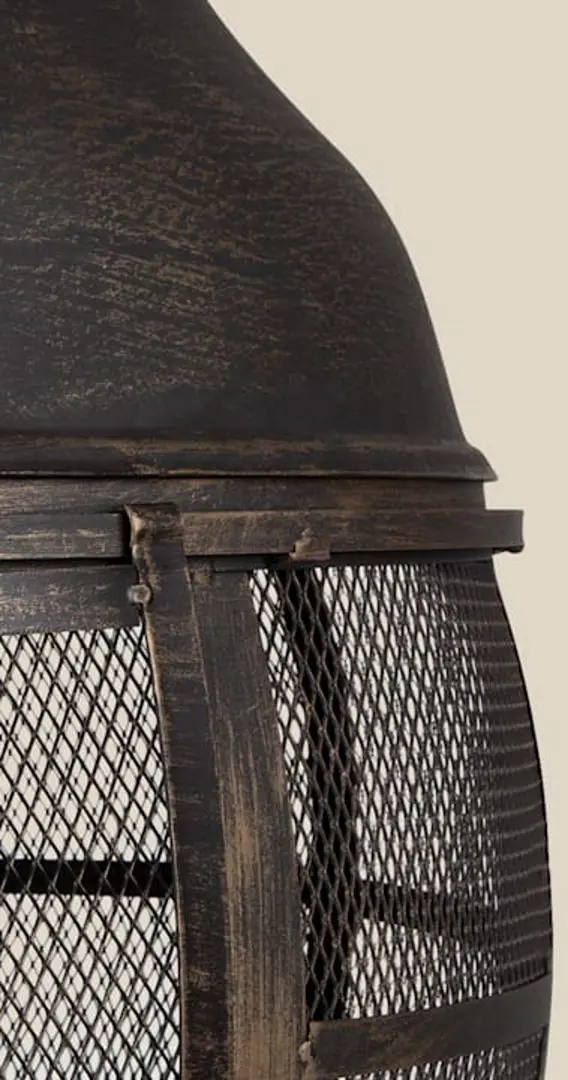 Уличный чугунный камин Blumfeldt Titus (Black)