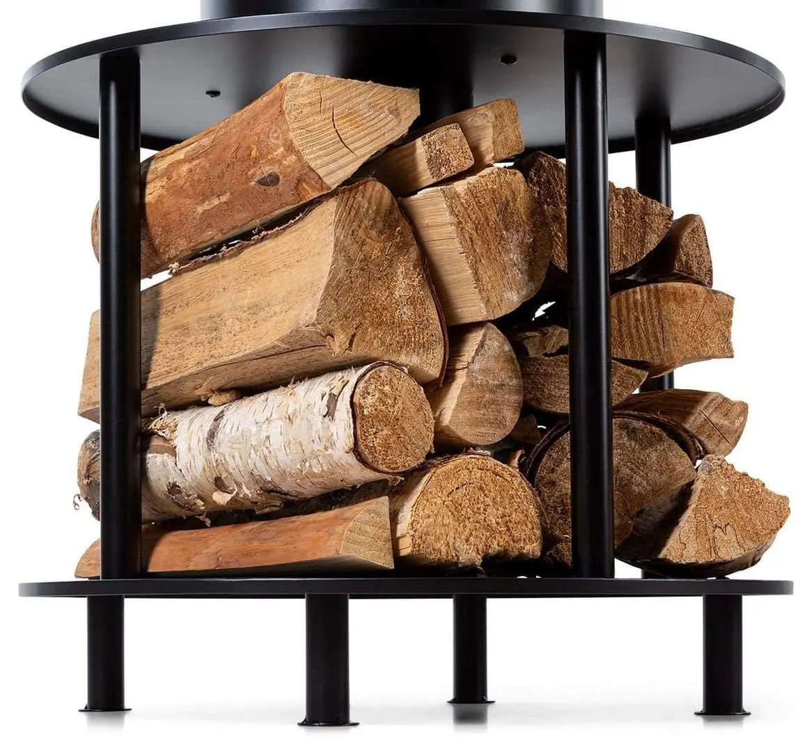 Уличный камин 2в1 Blumfeldt Wood Stock (Black)