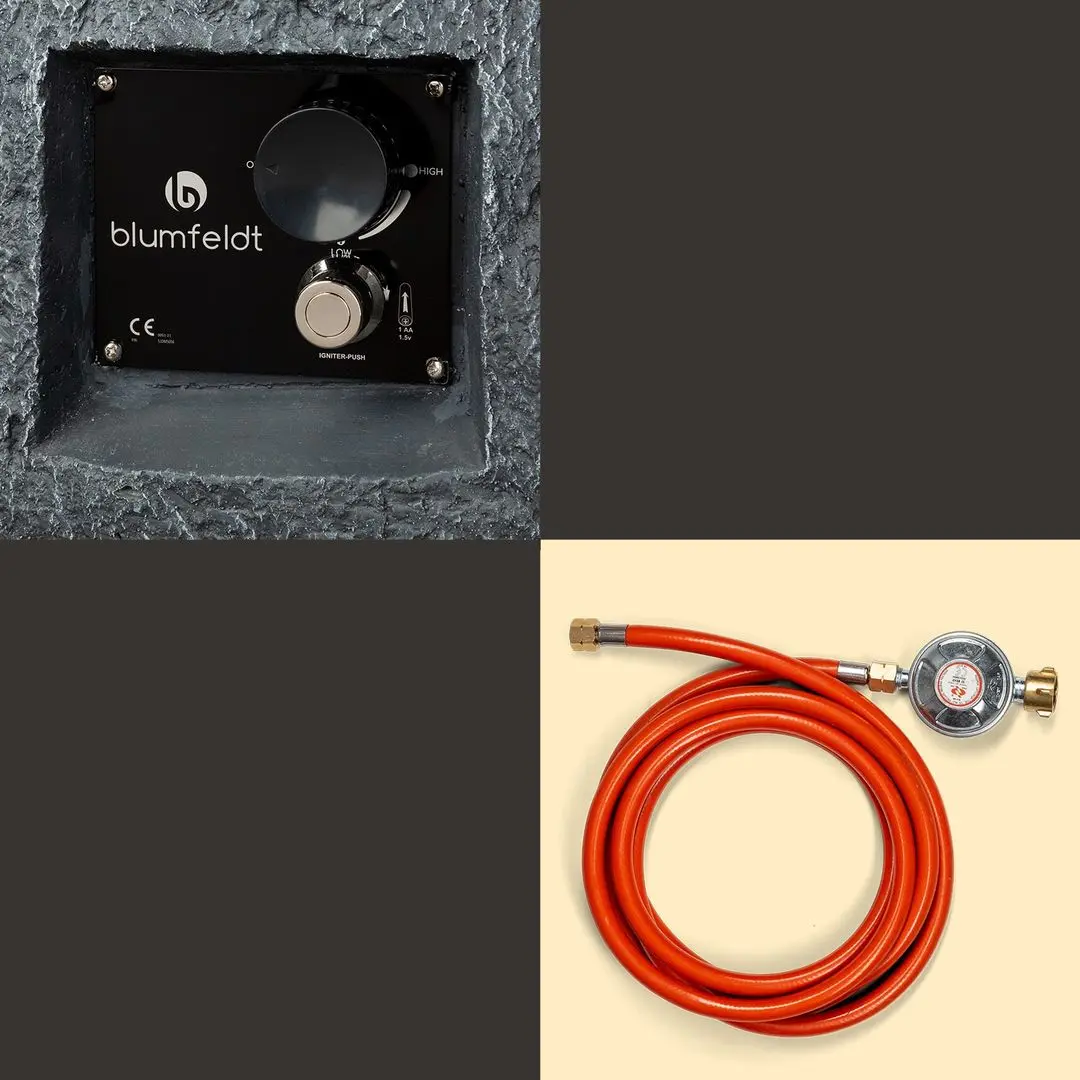 Semineu in aer liber Blumfeldt Andros (Dark Grey)