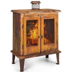 Уличный камин Blumfeldt Flame Locker (Brown)