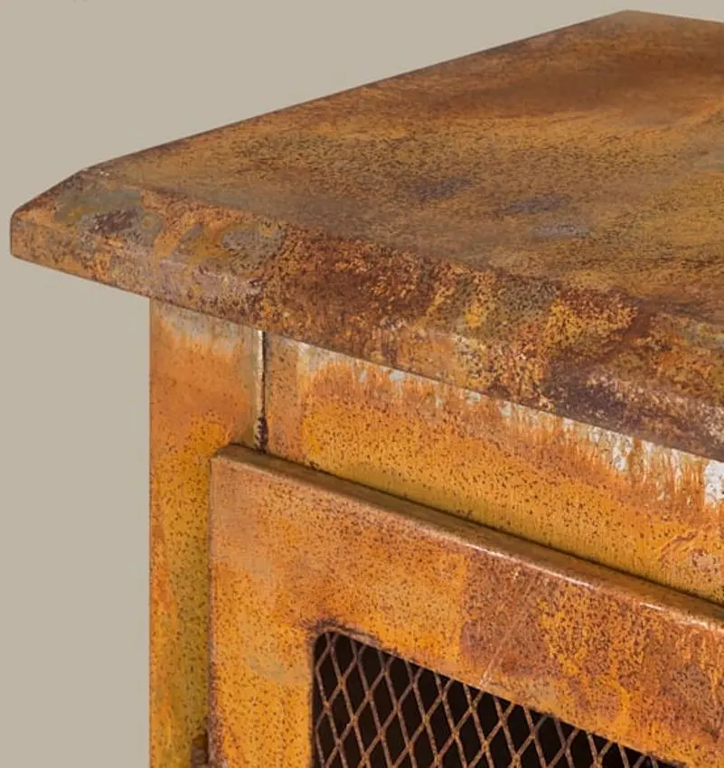 Уличный камин Blumfeldt Flame Locker (Brown) - 4