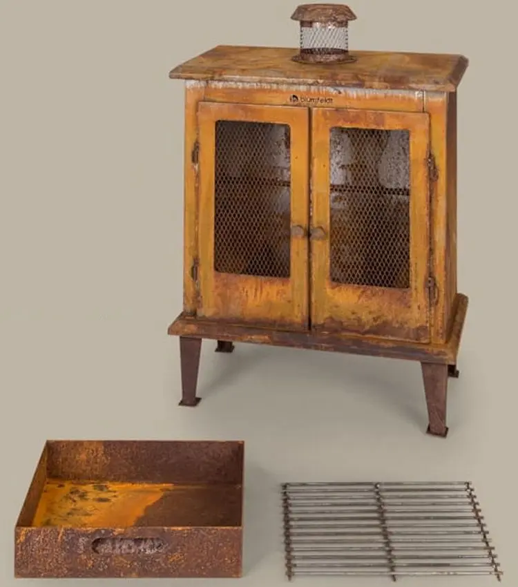 Уличный камин Blumfeldt Flame Locker (Brown) - 5