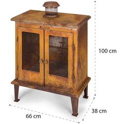 Уличный камин Blumfeldt Flame Locker (Brown) Thumb