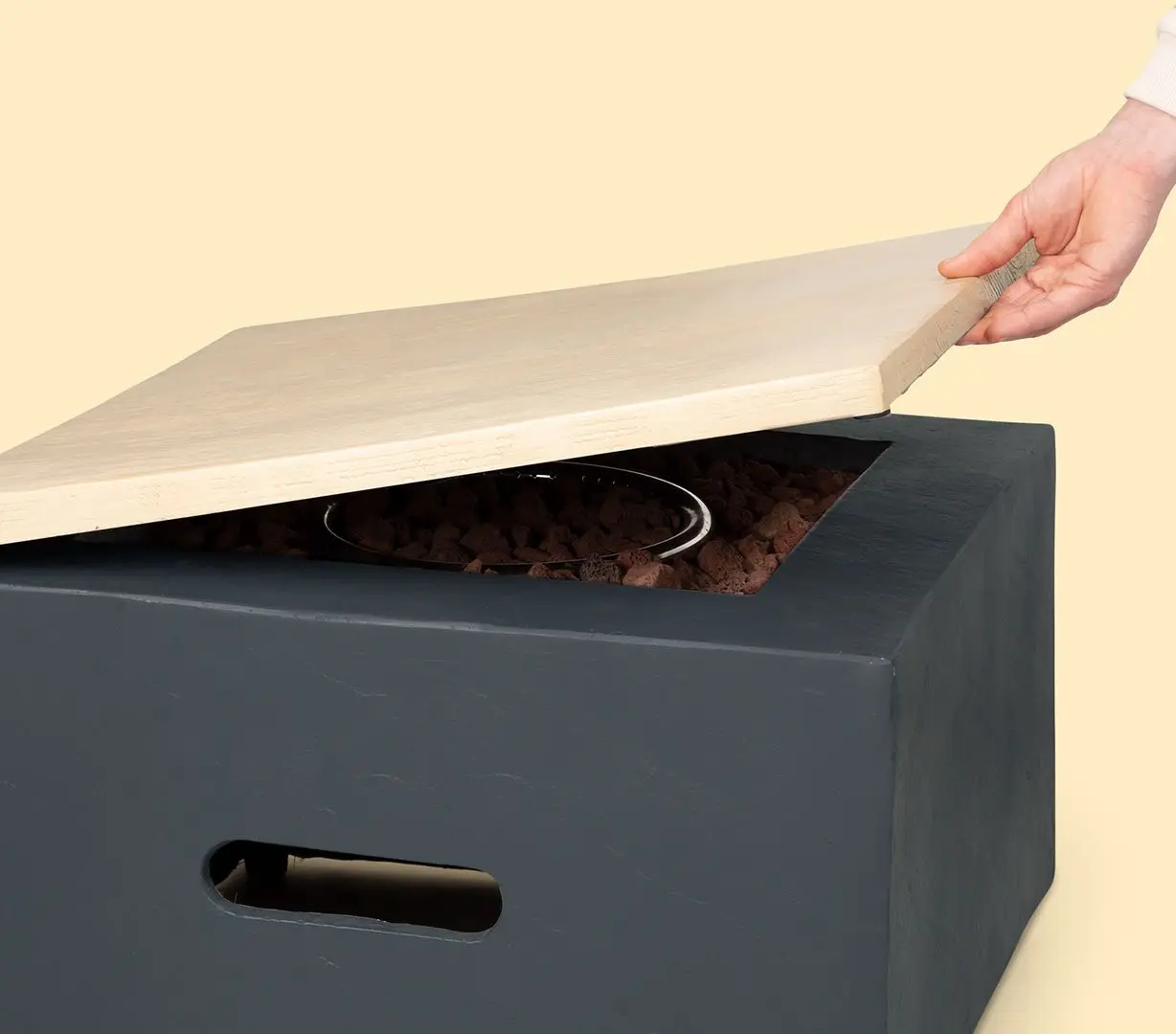 Уличный камин Blumfeldt Isaris (Dark Grey) - 3