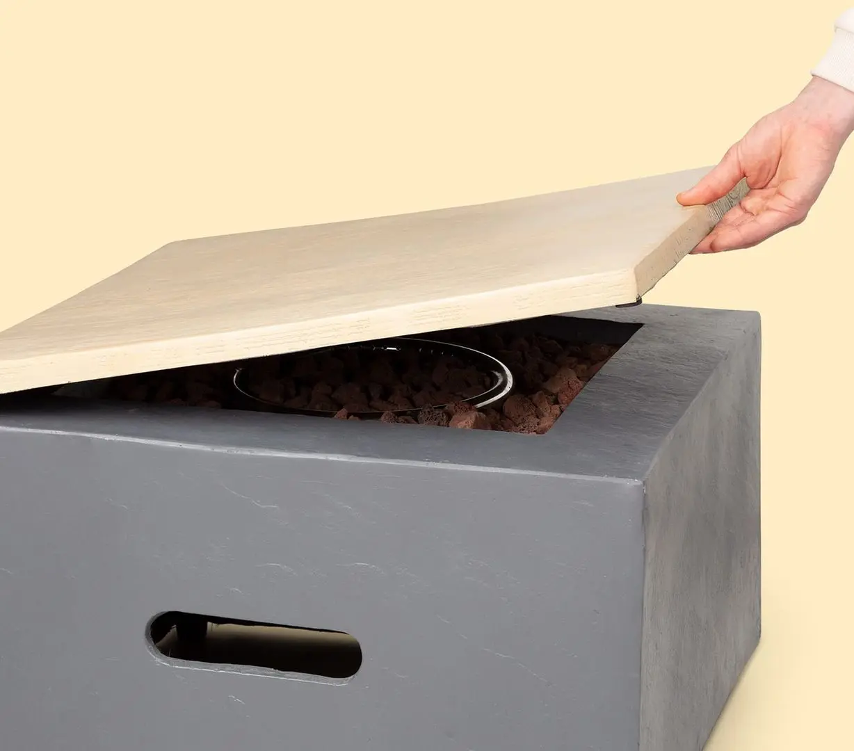 Уличный камин Blumfeldt Isaris (Light Grey) - 3