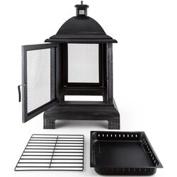 Уличный камин Blumfeldt Loreo 10028584 (Black) Thumb