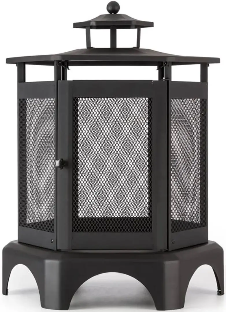 Уличный камин Blumfeldt Mandala (Black)