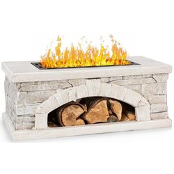 Уличный камин Blumfeldt Matera (White)