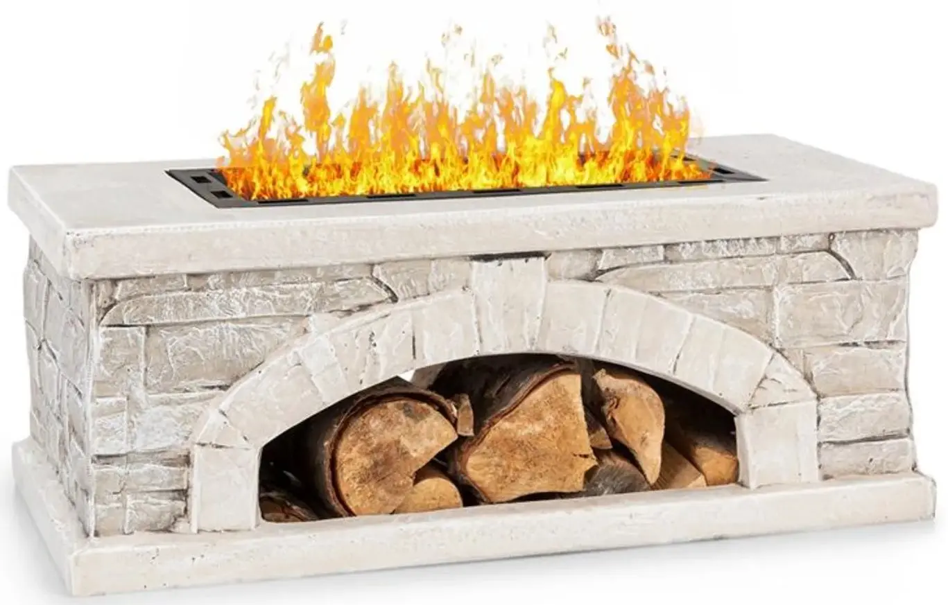 Уличный камин Blumfeldt Matera (White)