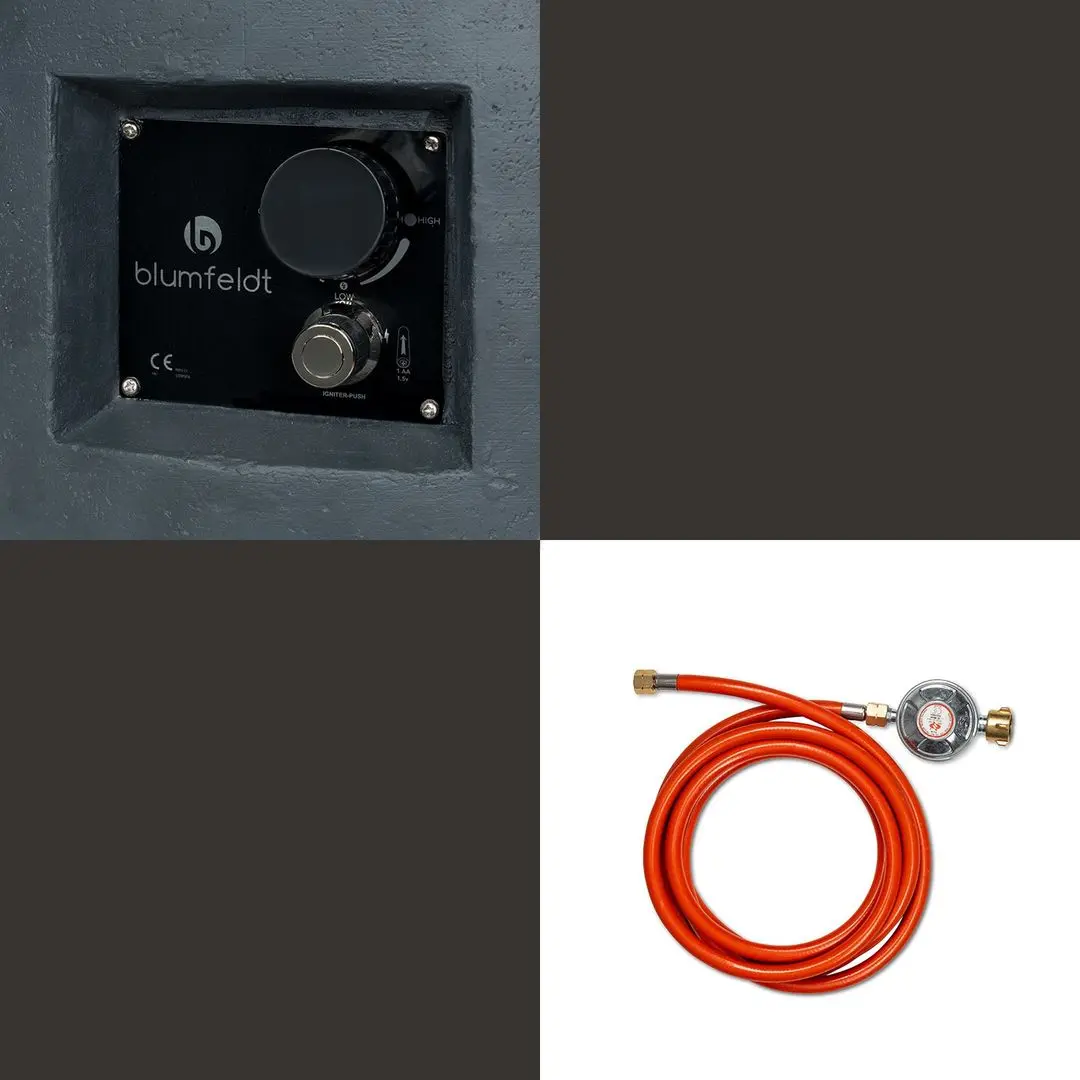 Semineu in aer liber Blumfeldt Pilos (Dark Grey)