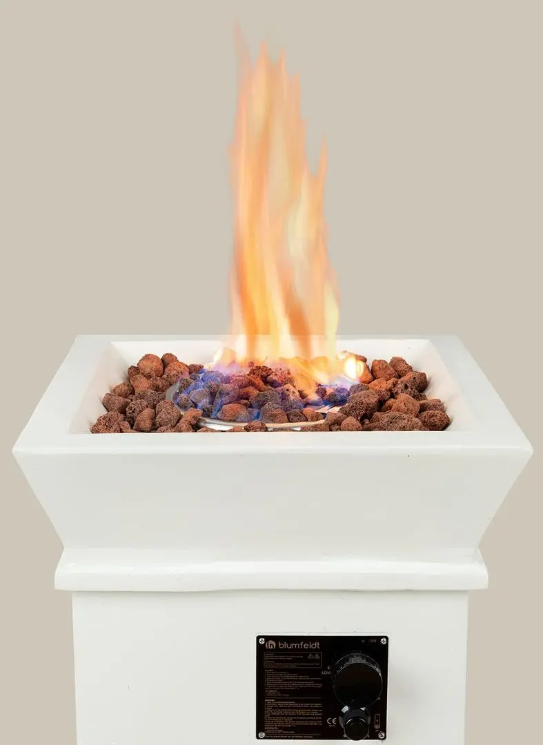 Уличный камин Blumfeldt Prati (White) - 2